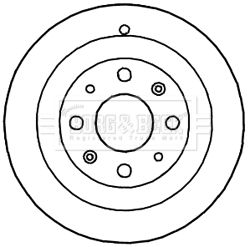 BORG & BECK Jarrurumpu BBR7195